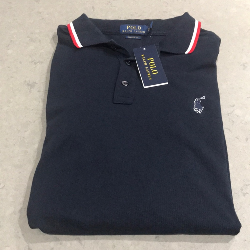 Polo Ralph Lauren Polo Navy Shirt Men’s XL 👕